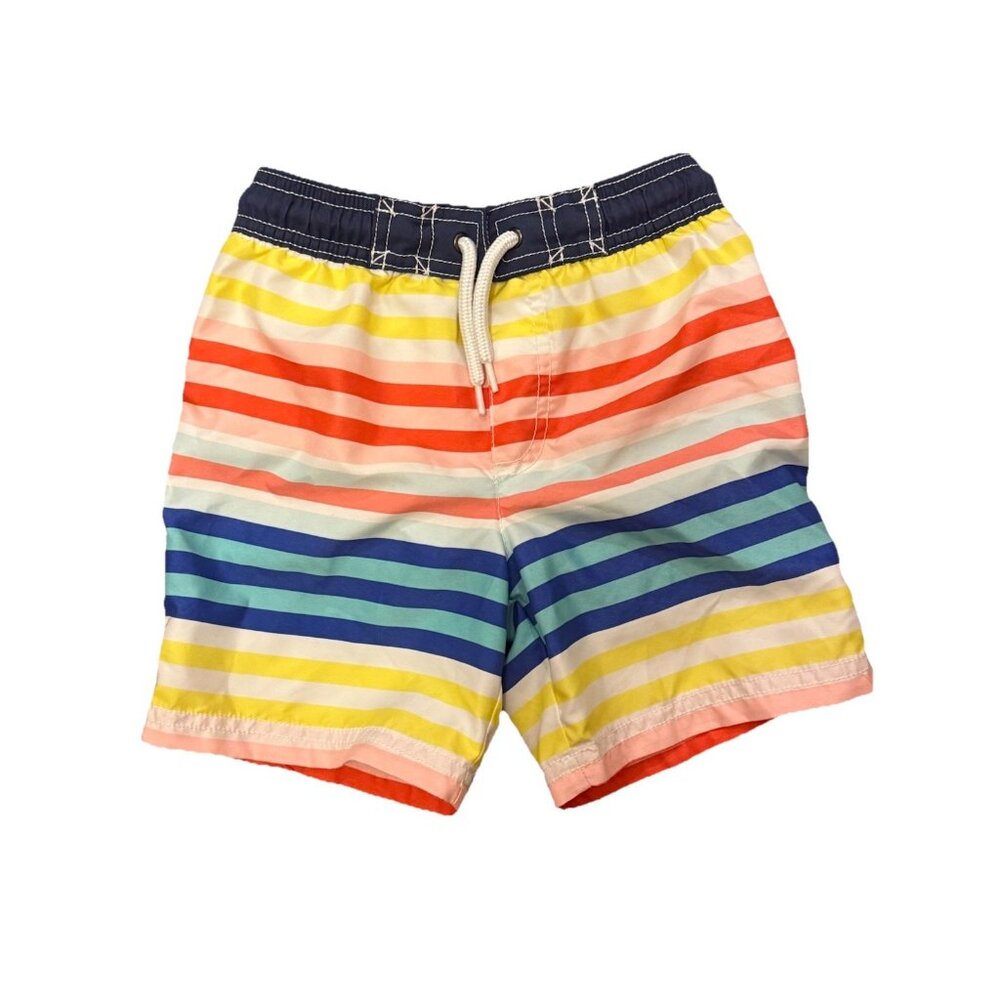 Toddler Boys Carters 4t Striped Swim Trunks
